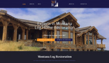 montana log restoration homepage