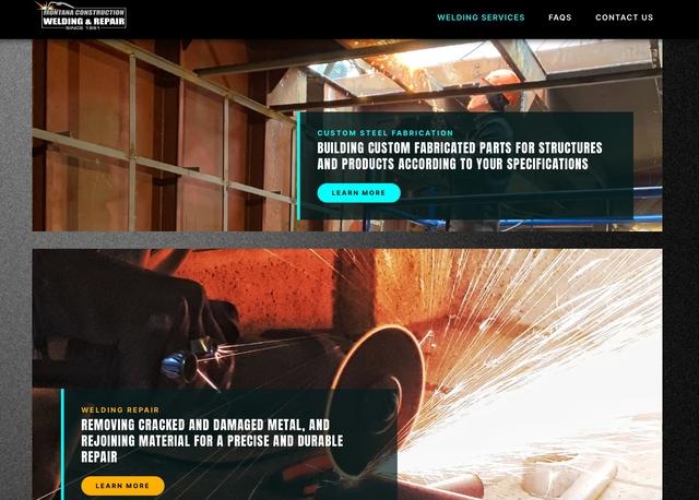 The Montana Construction Welding &amp; Repair Service Page