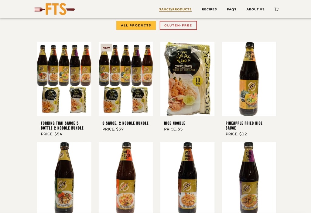 Forking Thai's Sauces Page