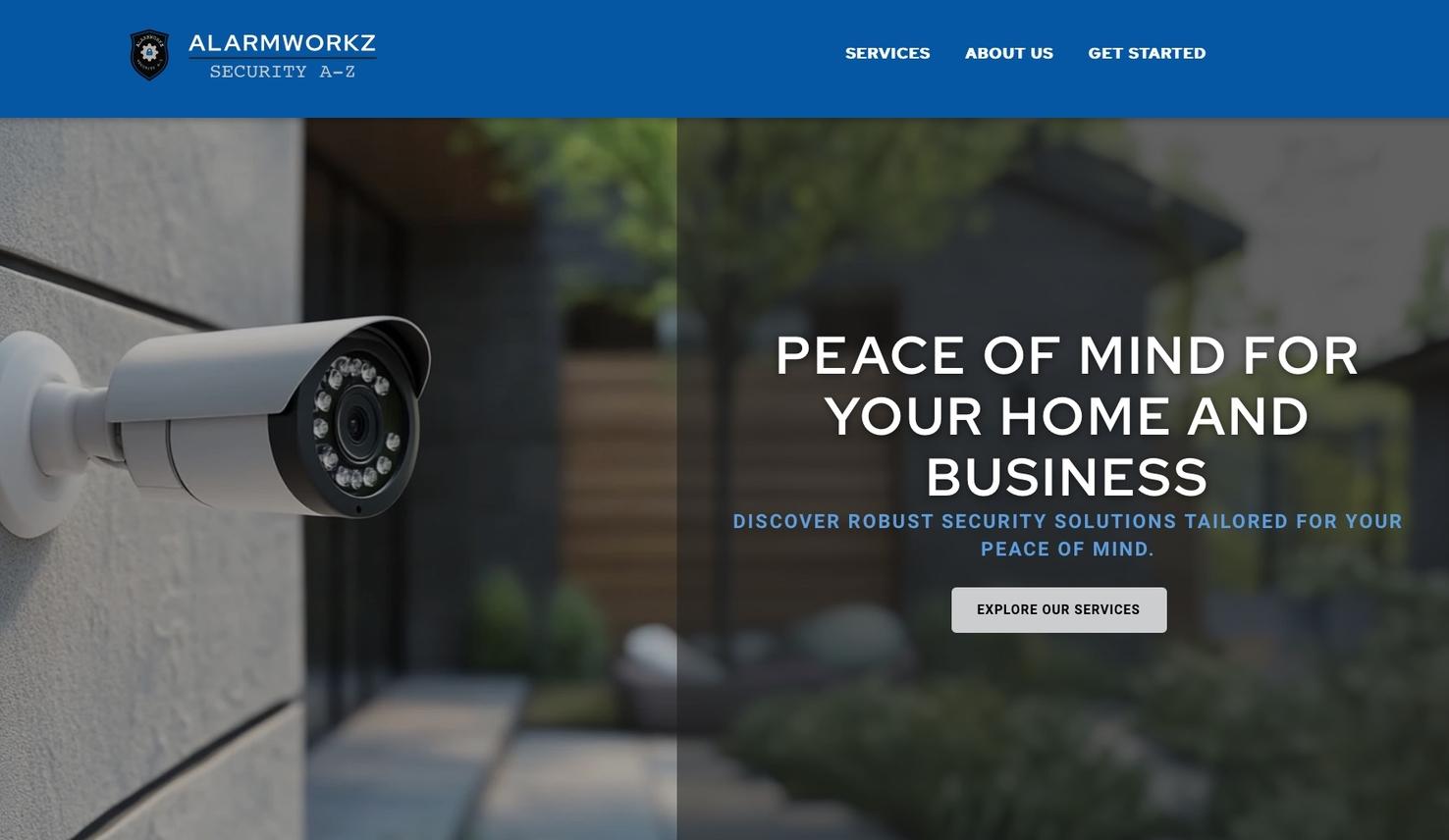 AlarmworkZ LLC Homepage