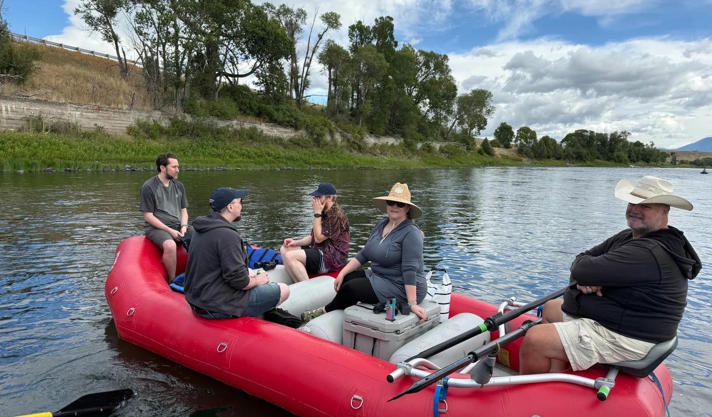 JTech Crew on the Yellowstone River