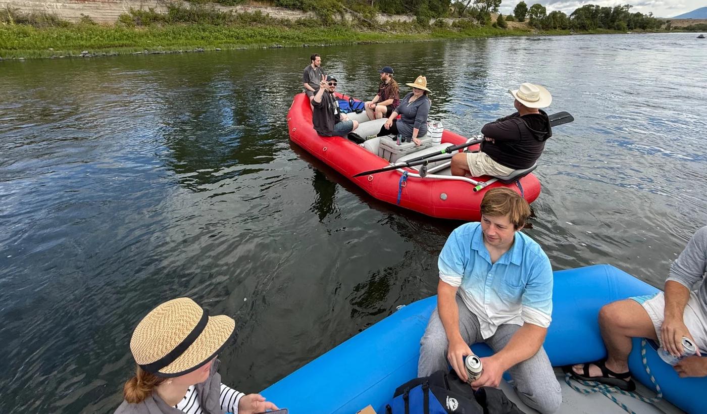 JTech Crew on the Yellowstone River