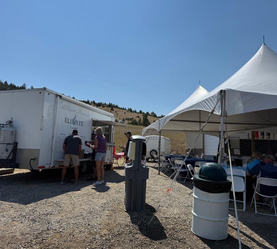 Crowd enjoying Western Challenge festivities