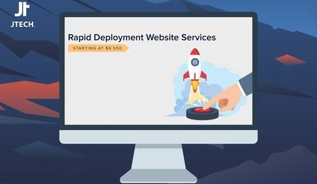 Rapid Website Launch Graphic