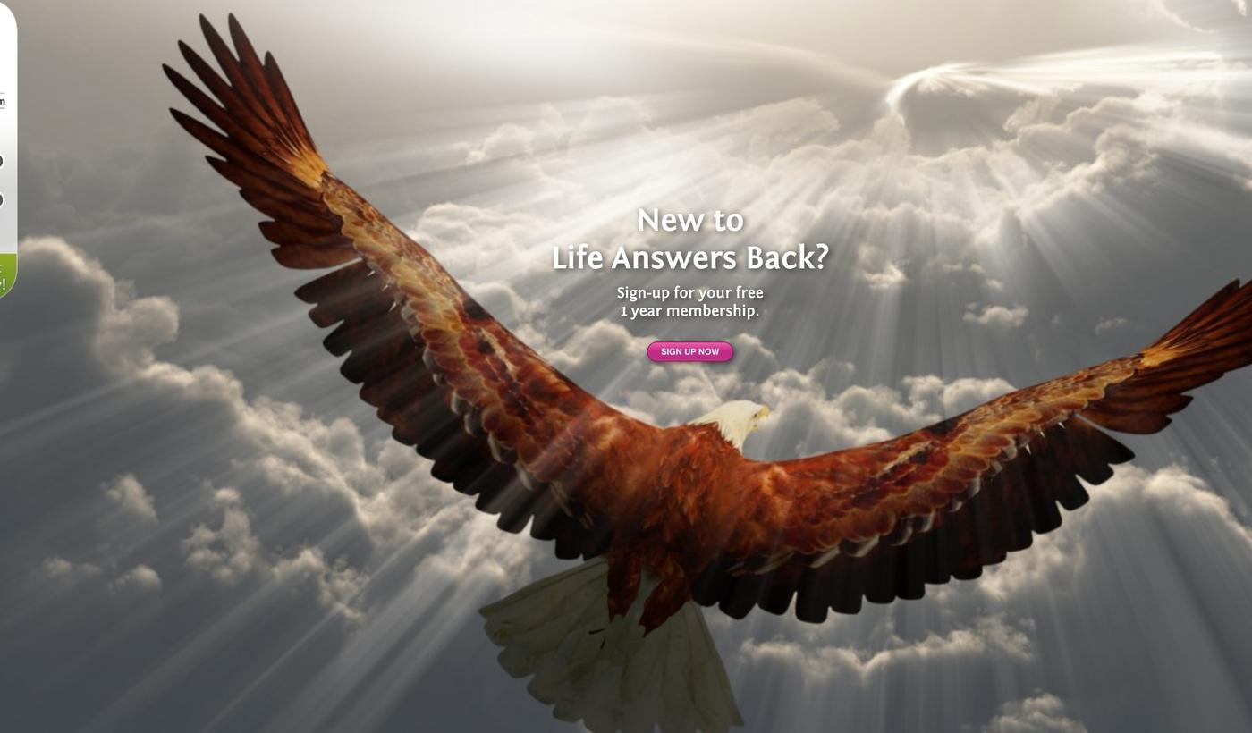 Life Answers Back Home Page