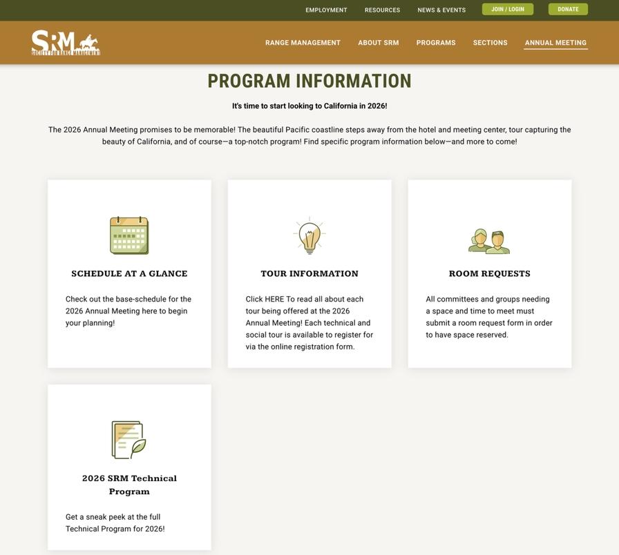 Annual Meeting Program Information