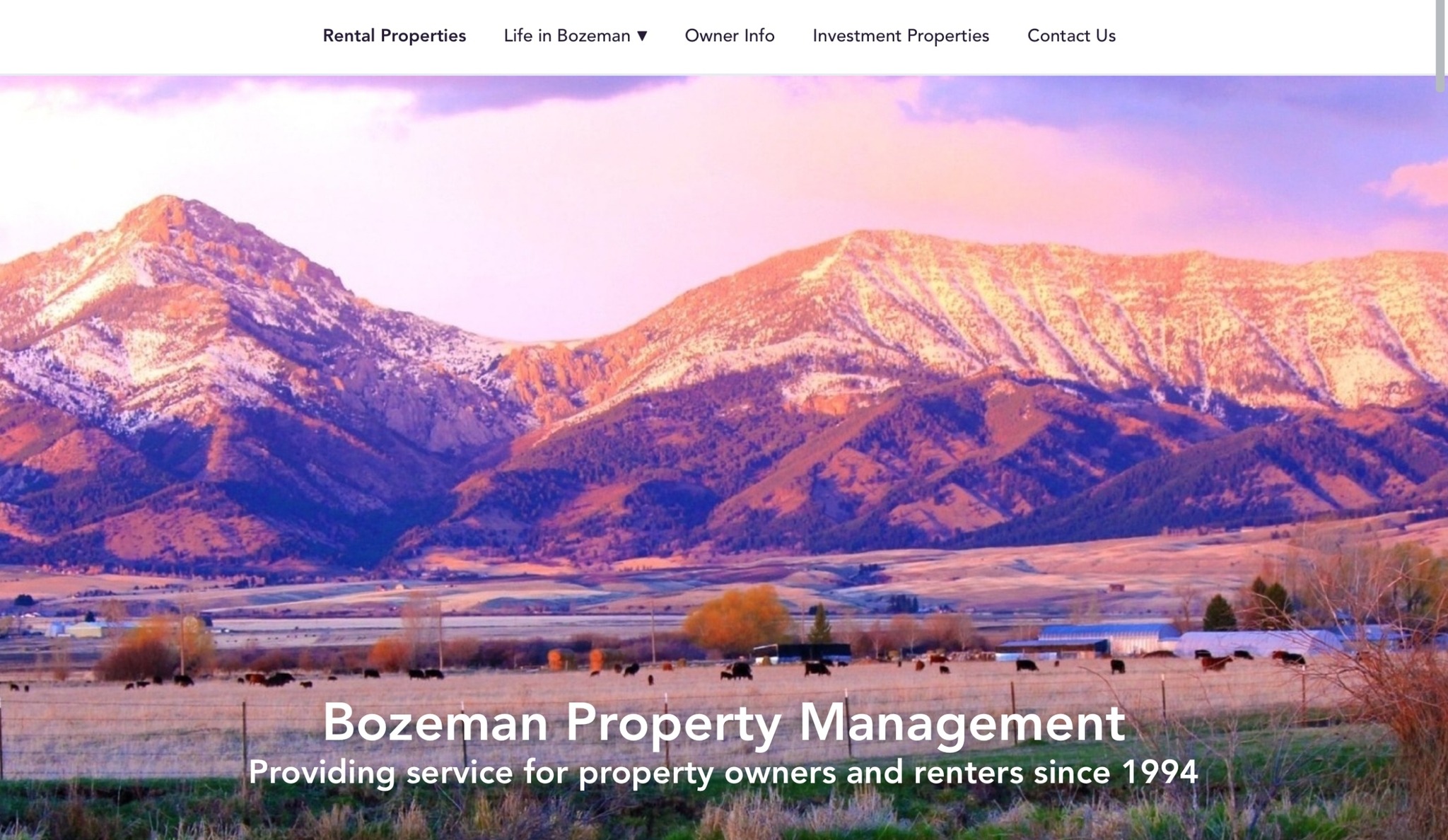 Peak Property Website