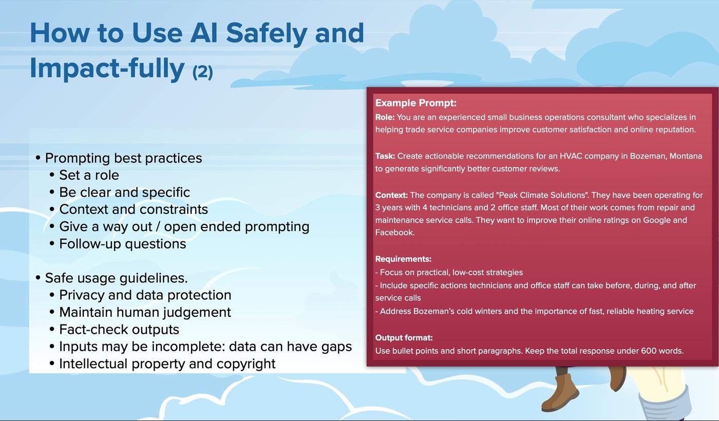 How to use AI safely and impact-fully