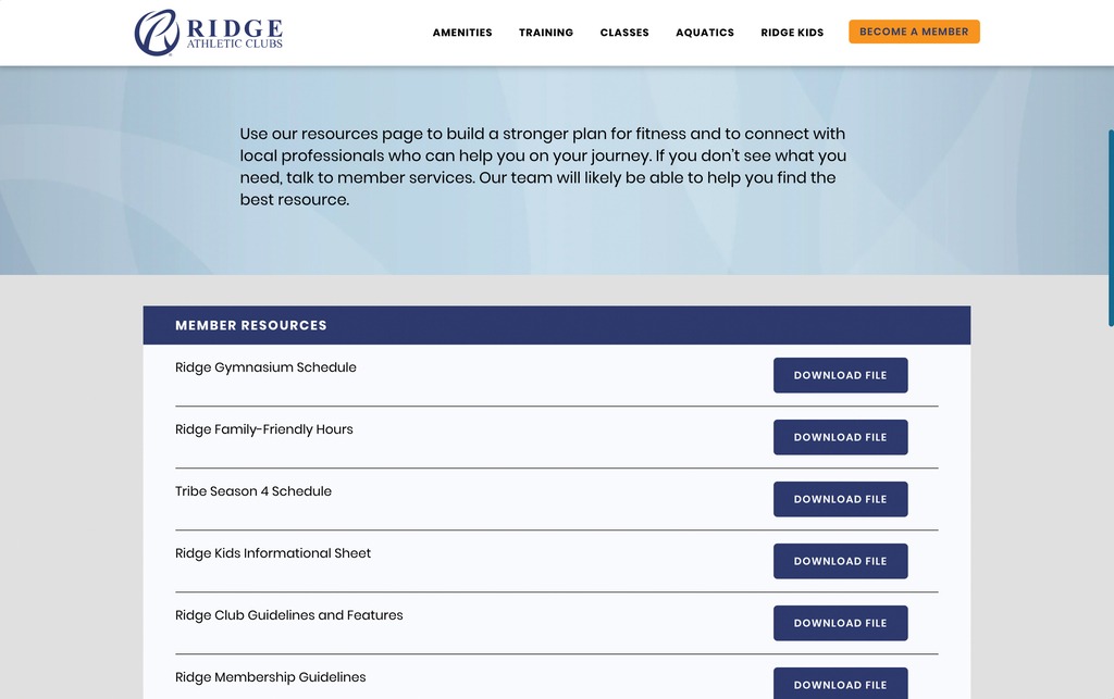 Curated resources for member convenience!