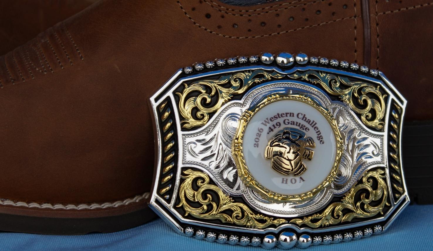 Western Challenge Championship Buckle