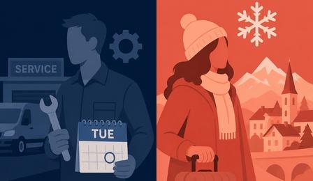 Two Jobs: The Service Business and the Winter Tourist