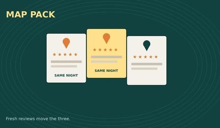 Same-Night Google Reviews in Bozeman Move the Map Pack