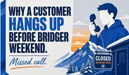 Why a customer hangs up