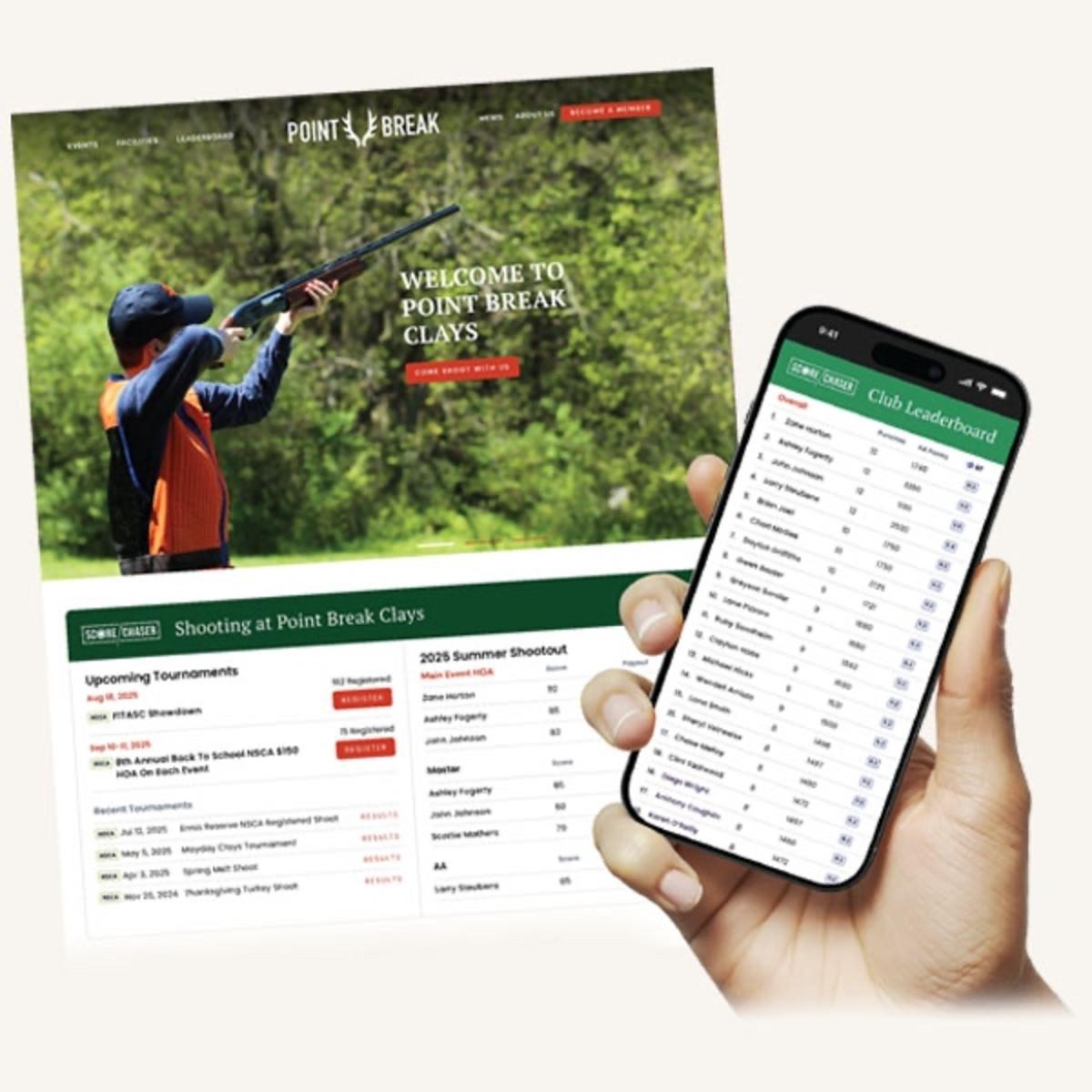 Screenshot of app
