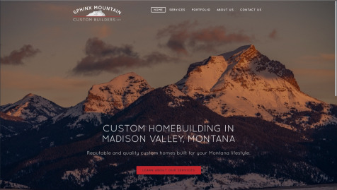Sphinx Mountain Custom Builders screen shot