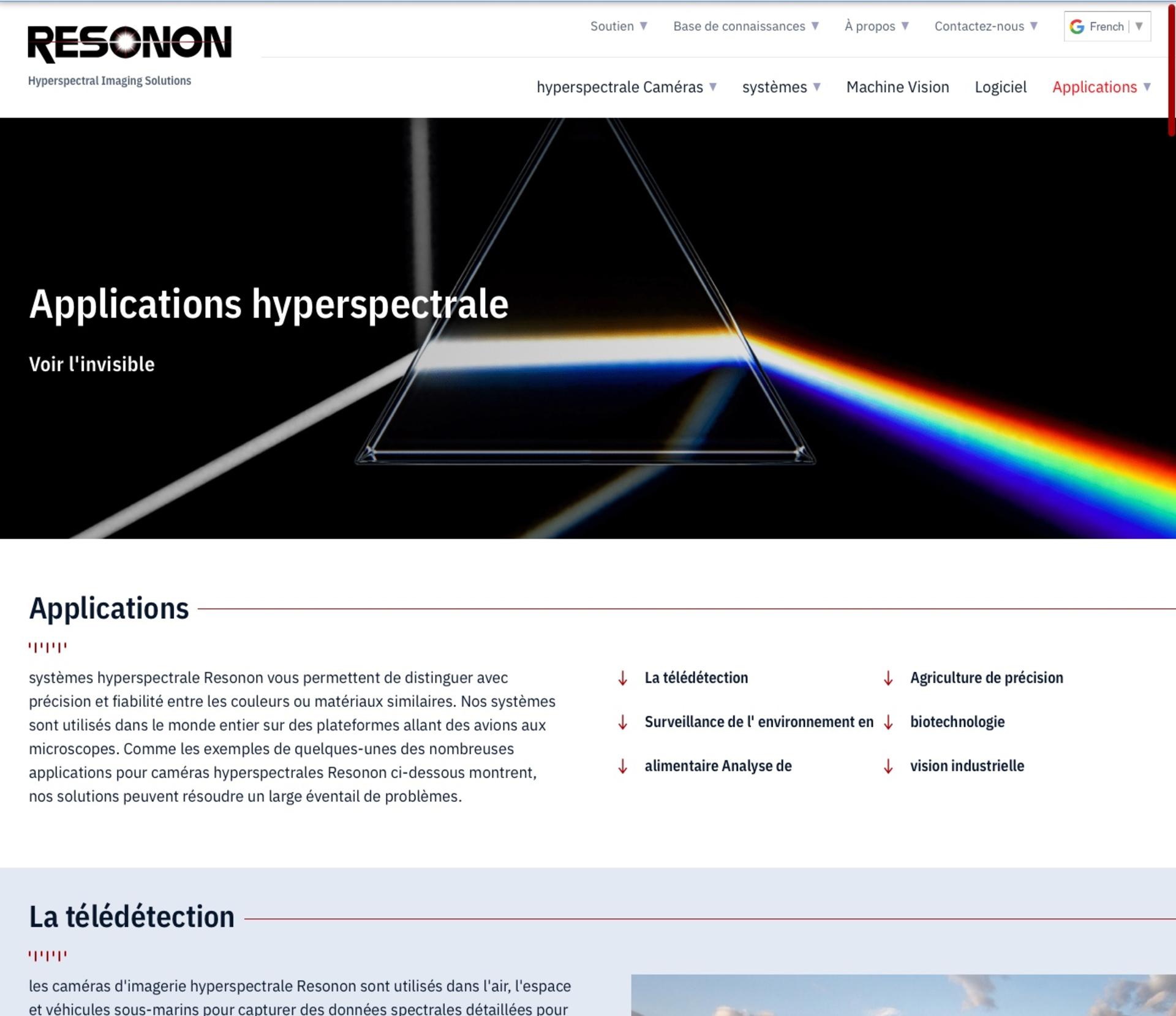 Resonon Google Translate