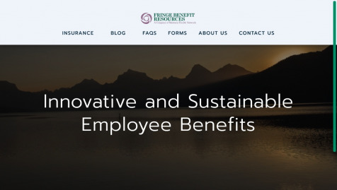 Fringe Benefit Resources screen shot