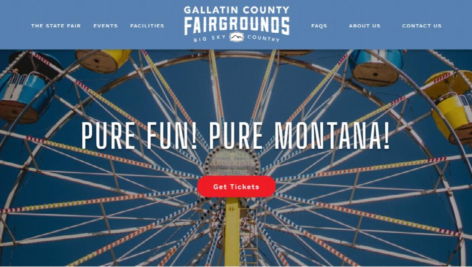 Gallatin County Fairgrounds screen shot
