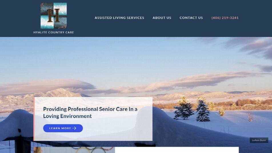 Hyalite Country Care  screen shot