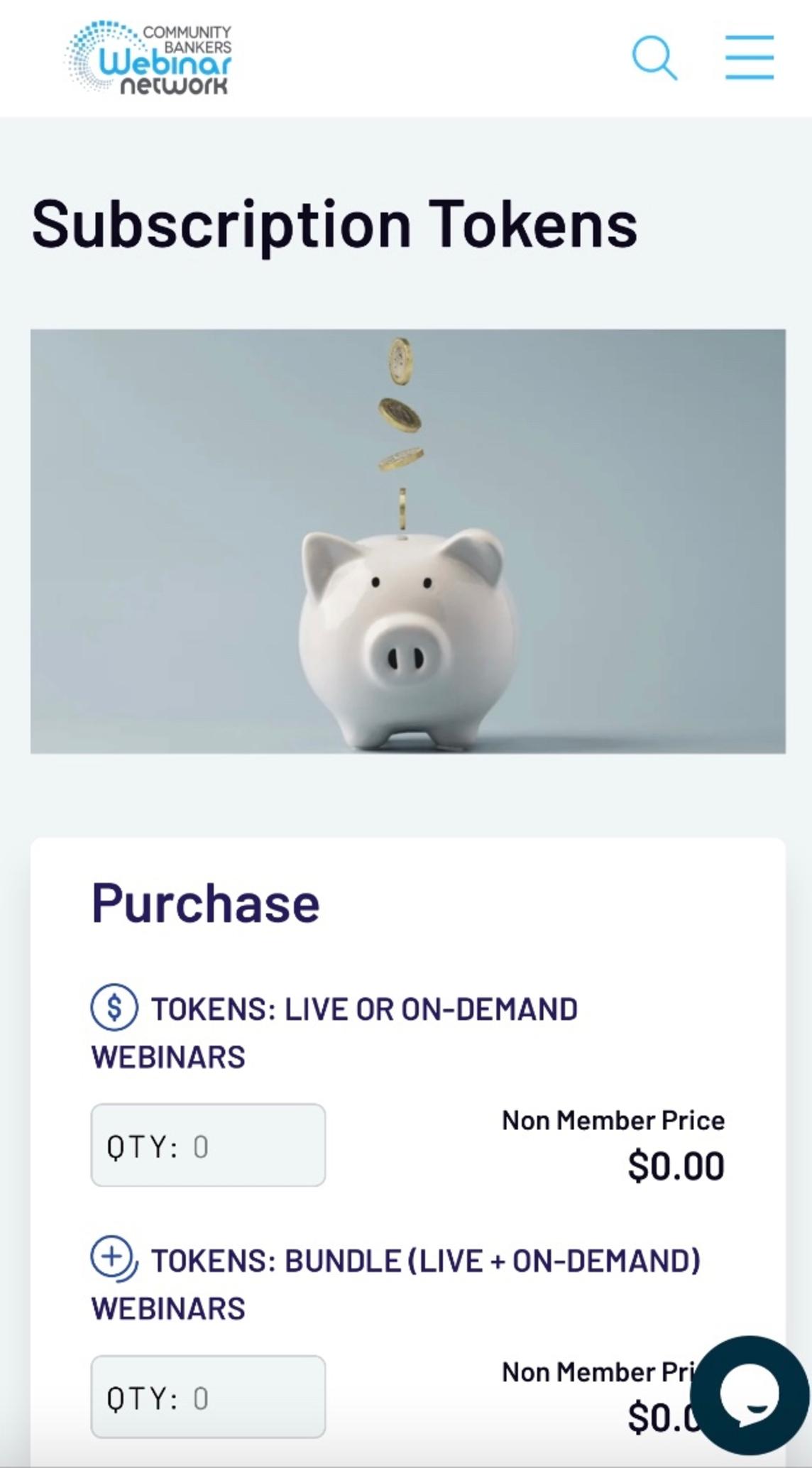 Subscription Tokens