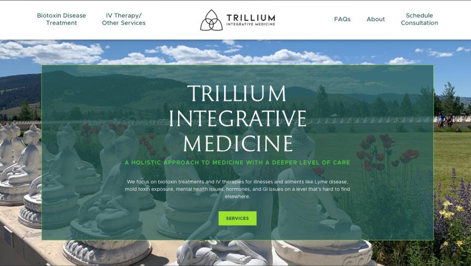 Trillium Integrative Medicine screen shot