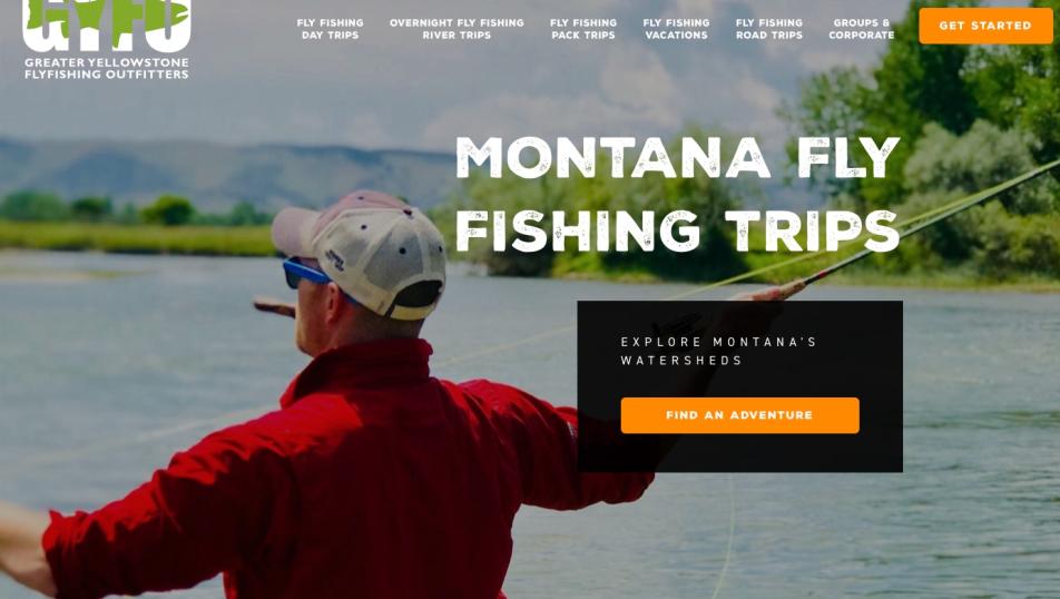 Greater Yellowstone Flyfishing Outfitters screen shot