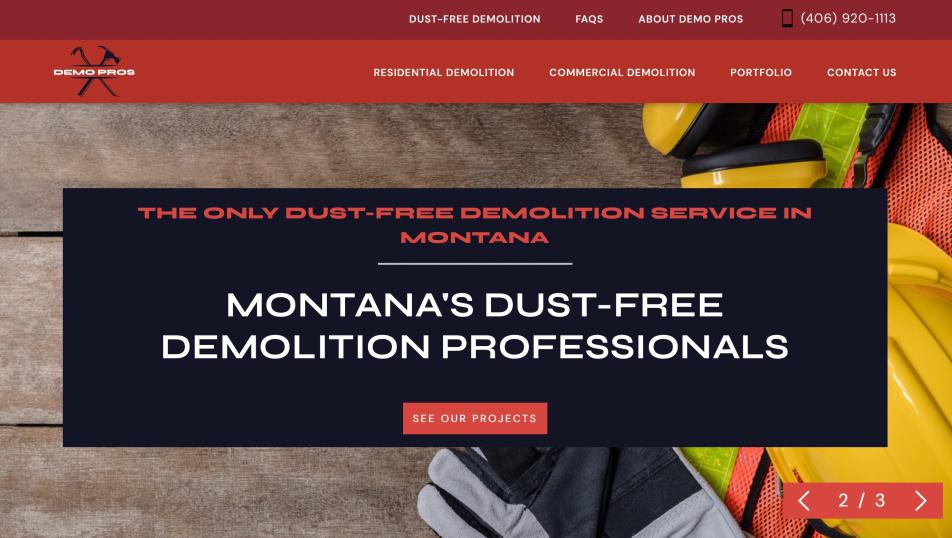 Demo Pros, LLC screen shot
