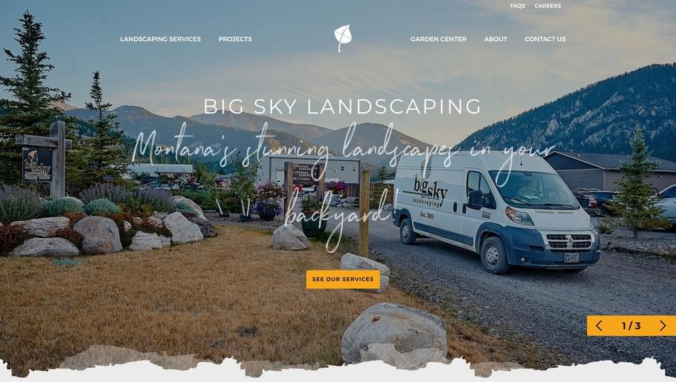 Big Sky Landscaping screen shot