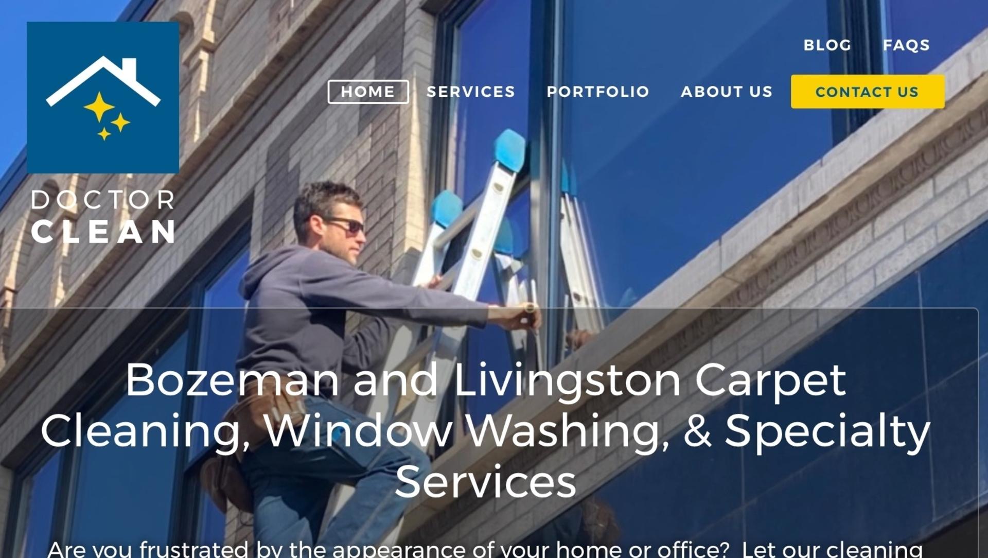 SEO and PPC for Doctor Clean screen shot