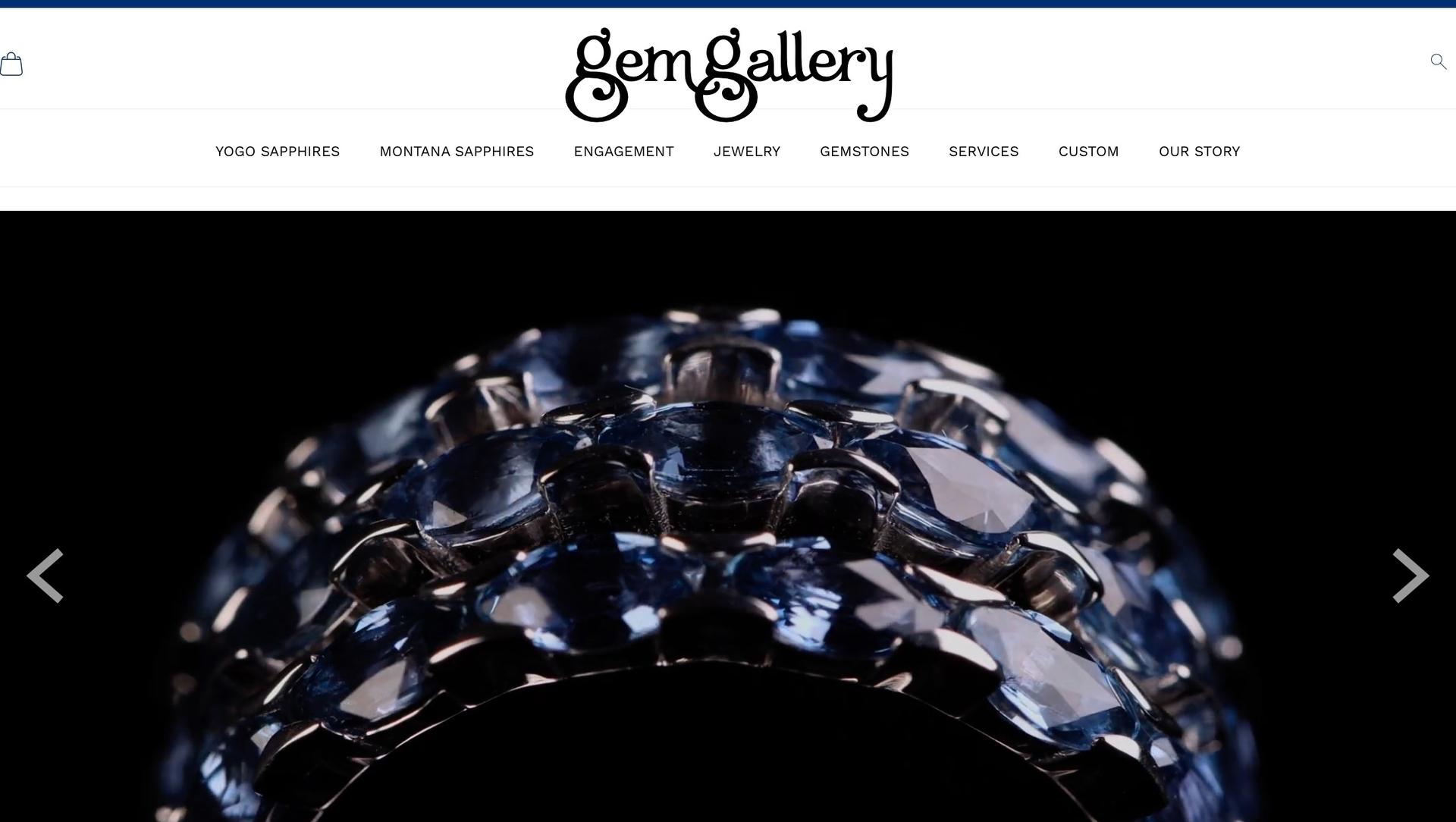 PPC for The Gem Gallery screen shot