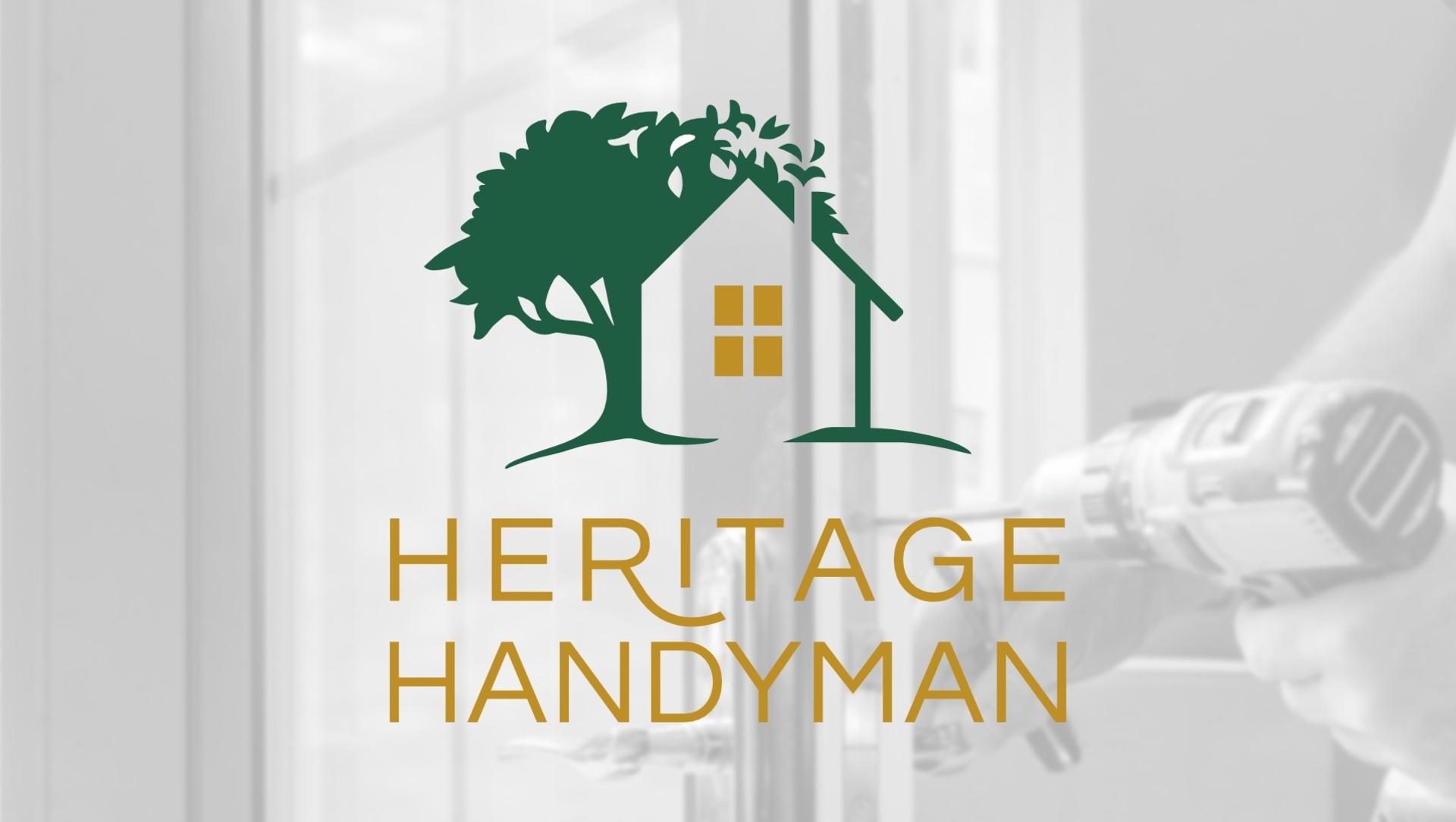 Logo Design for Heritage Handyman screen shot