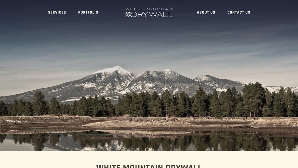 White Mountain Drywall screen shot