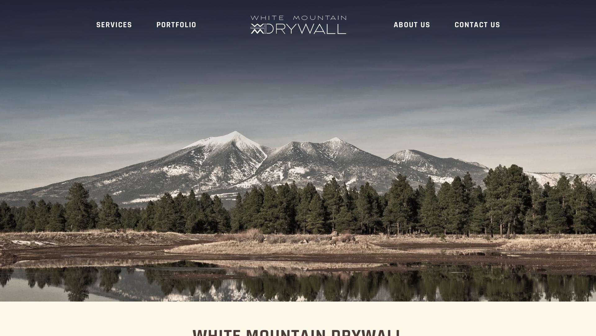 White Mountain Drywall screen shot