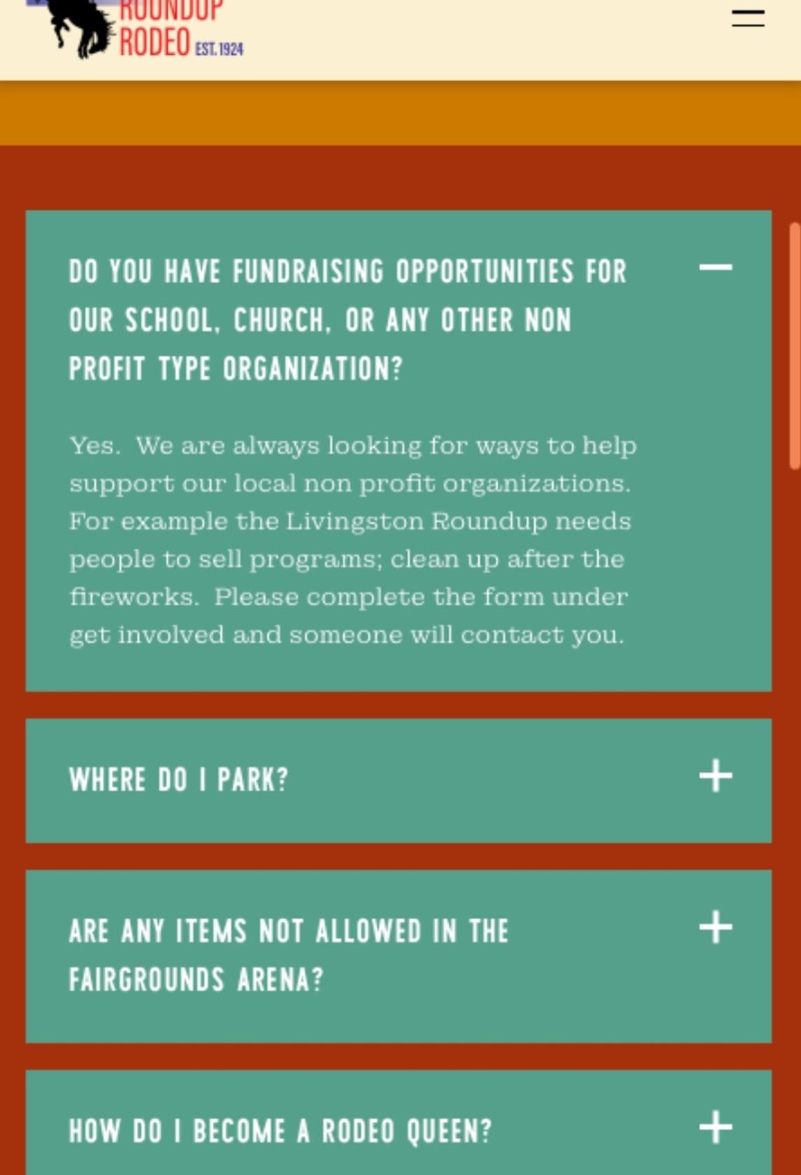 The FAQs Page Offers Quick Answers to Common Questions