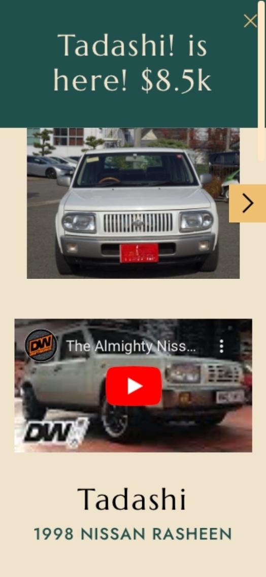 Import Portfolio Page