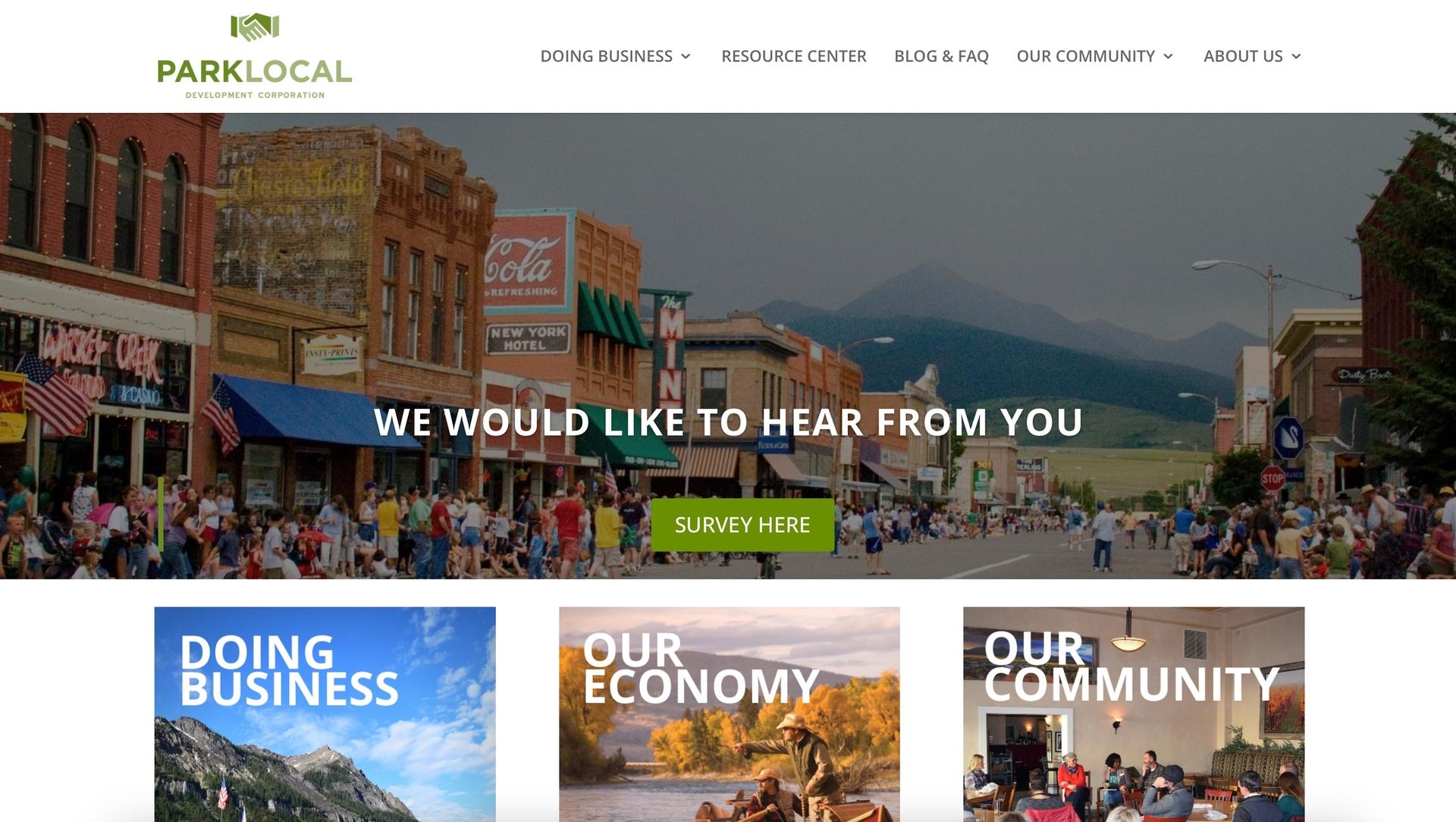 Park Local Development Corporation screen shot