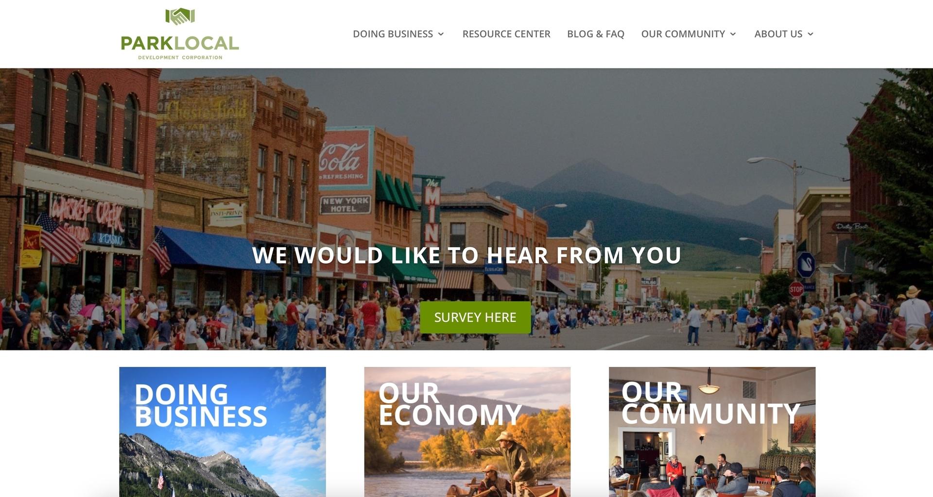 Park Local Development Corporation screen shot