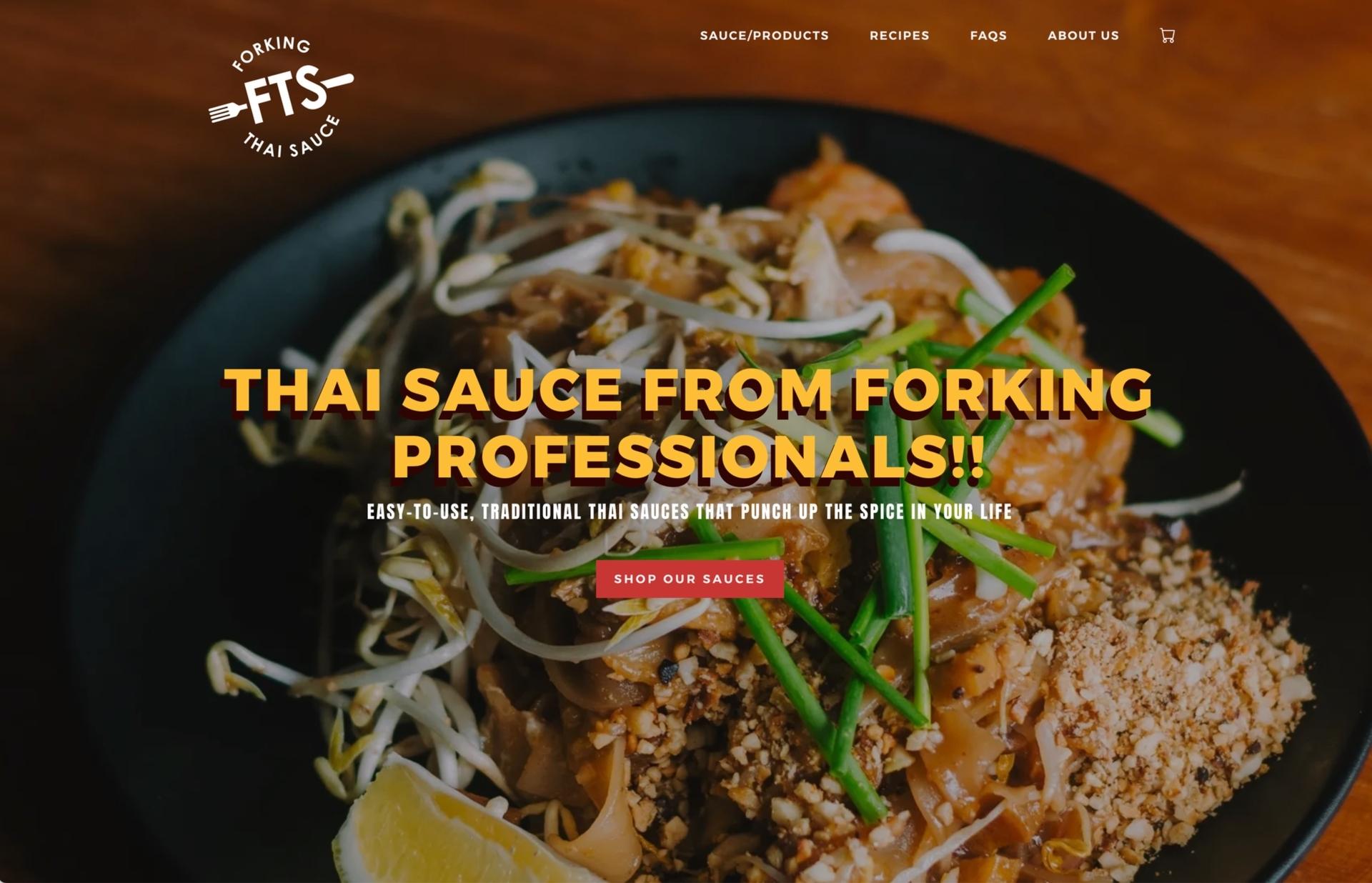 Forking Thai Sauce screen shot