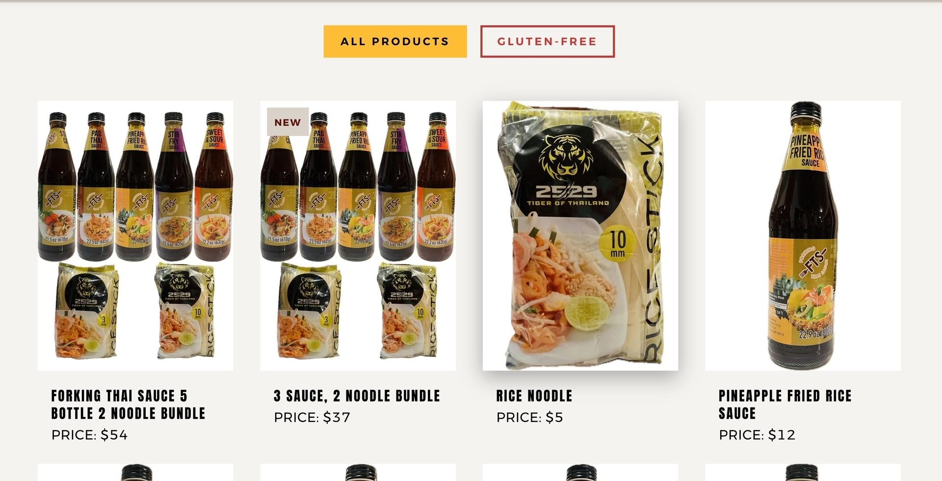 FTS Sauces Page