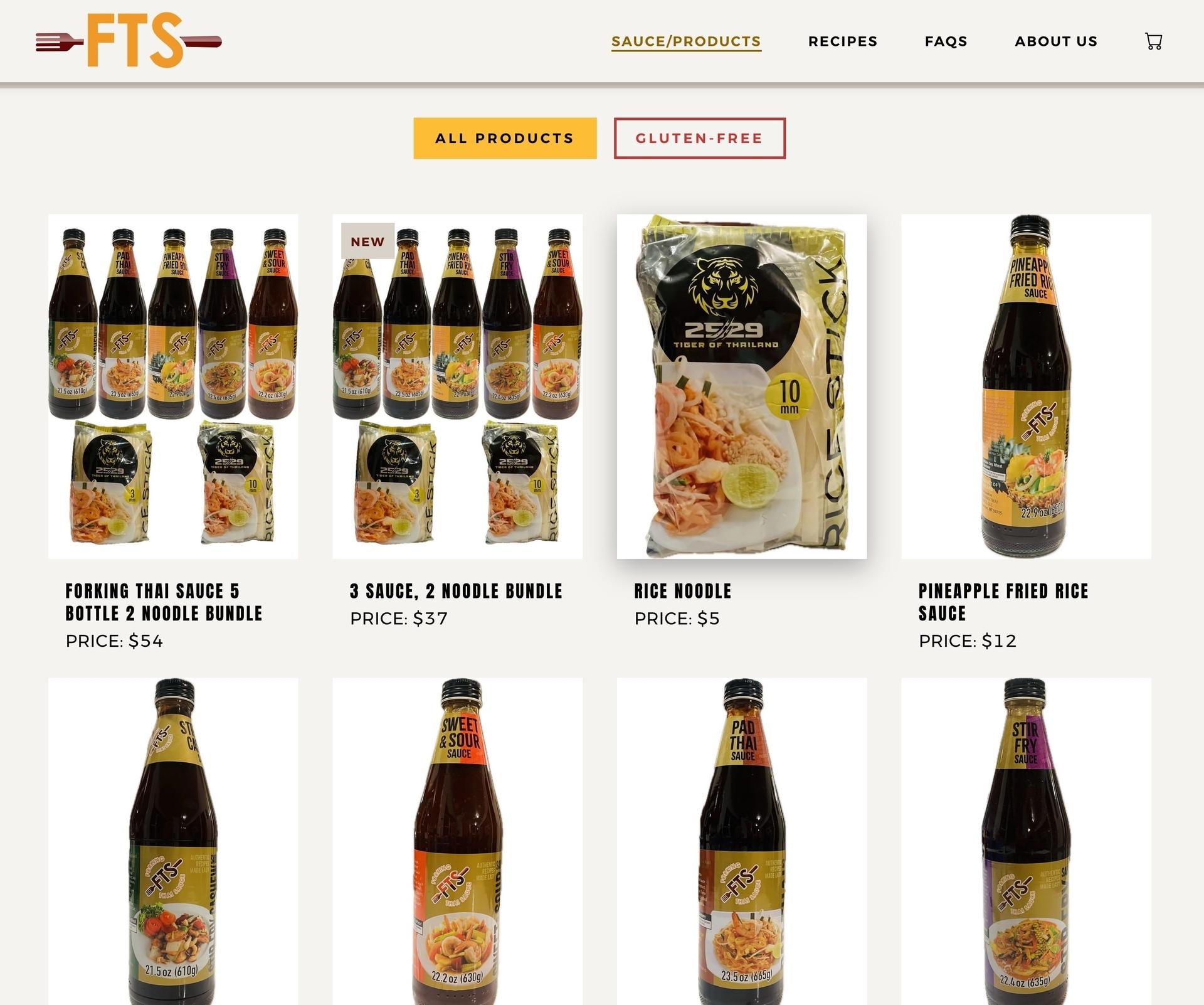 FTS Sauces Page