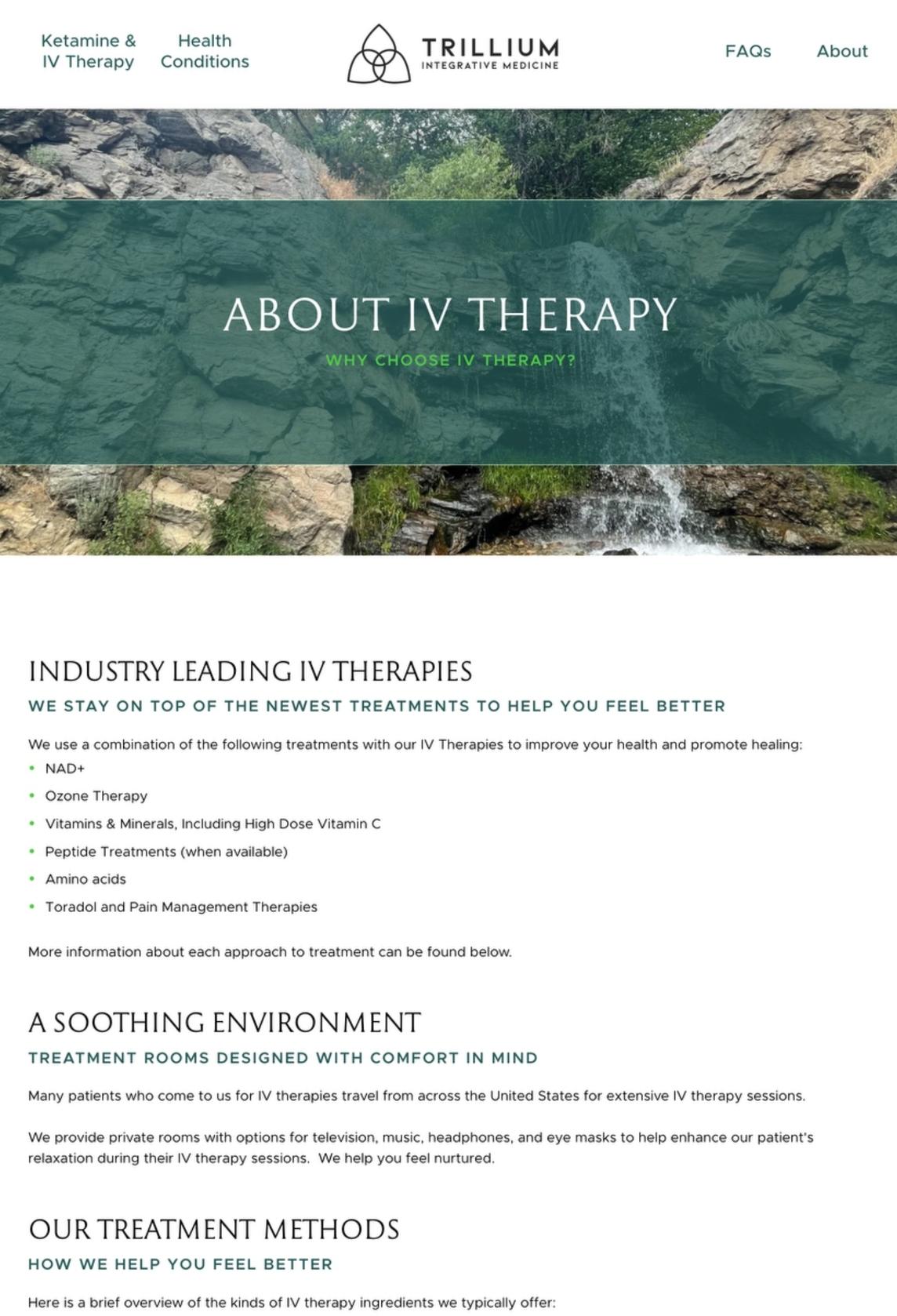 Trillium IV therapy