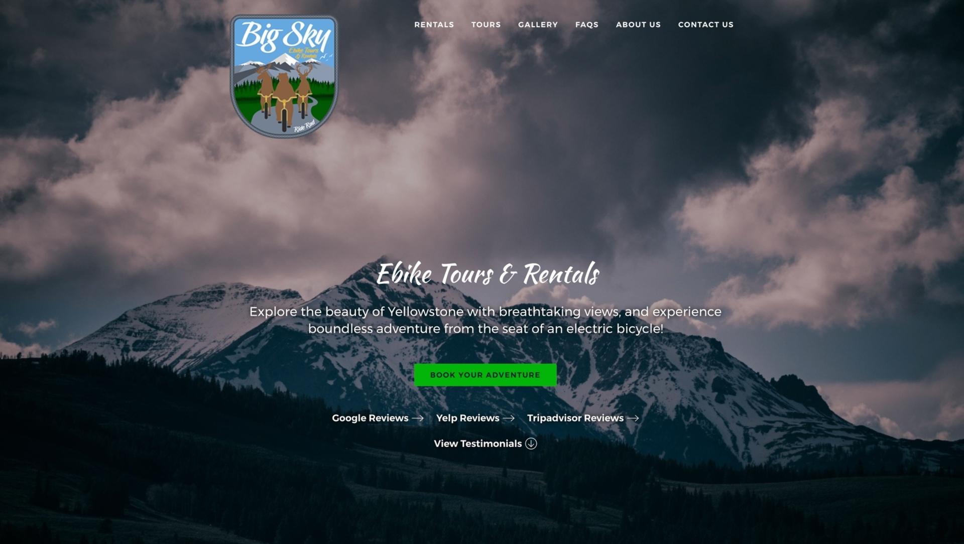 Big Sky Ebike Tours screen shot