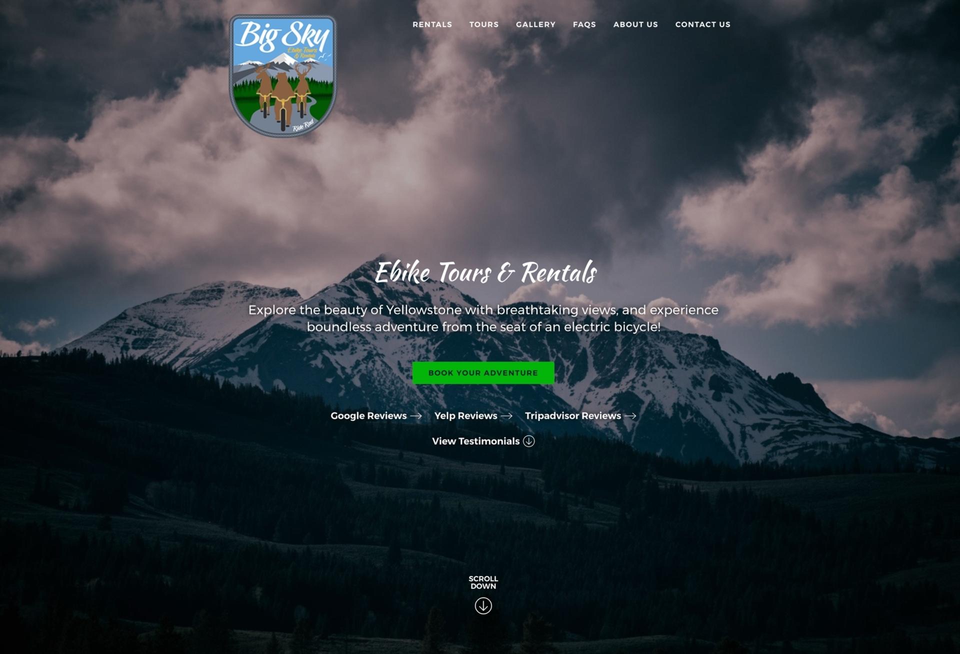 Big Sky Ebike Tours screen shot