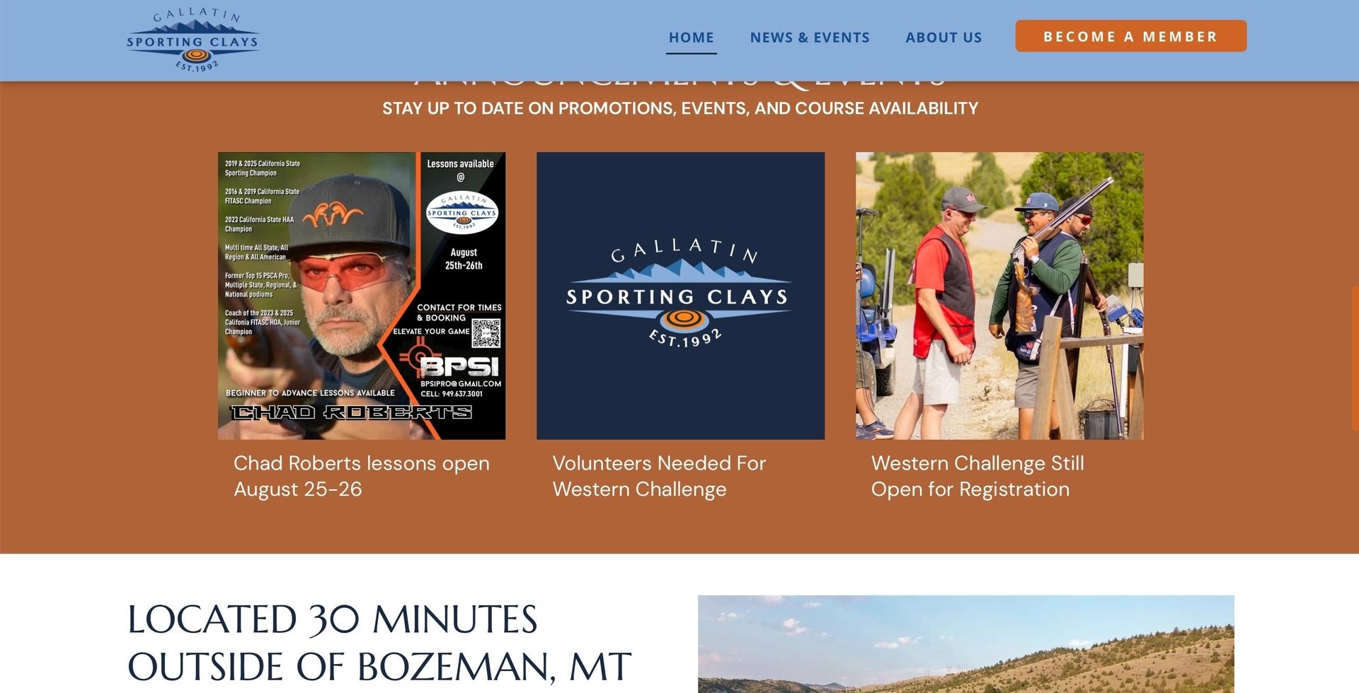 Gallatin Sporting Clays Home Page