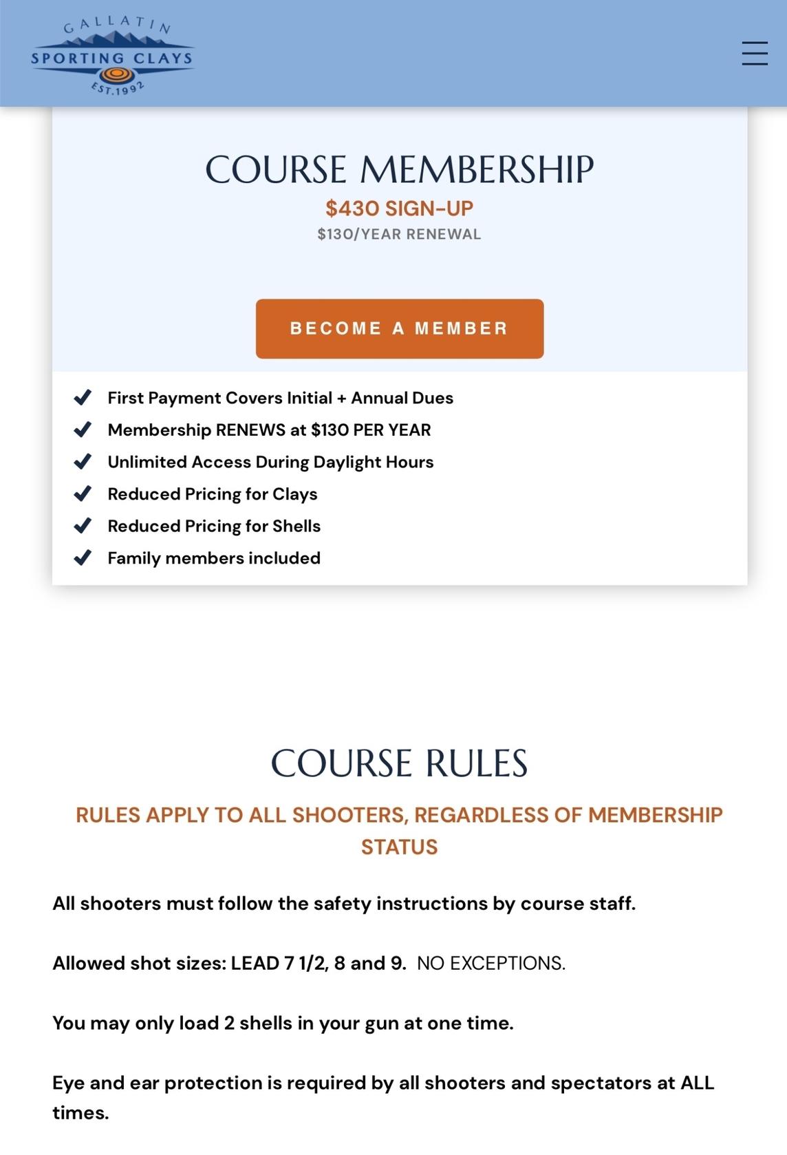 Member Sign-up