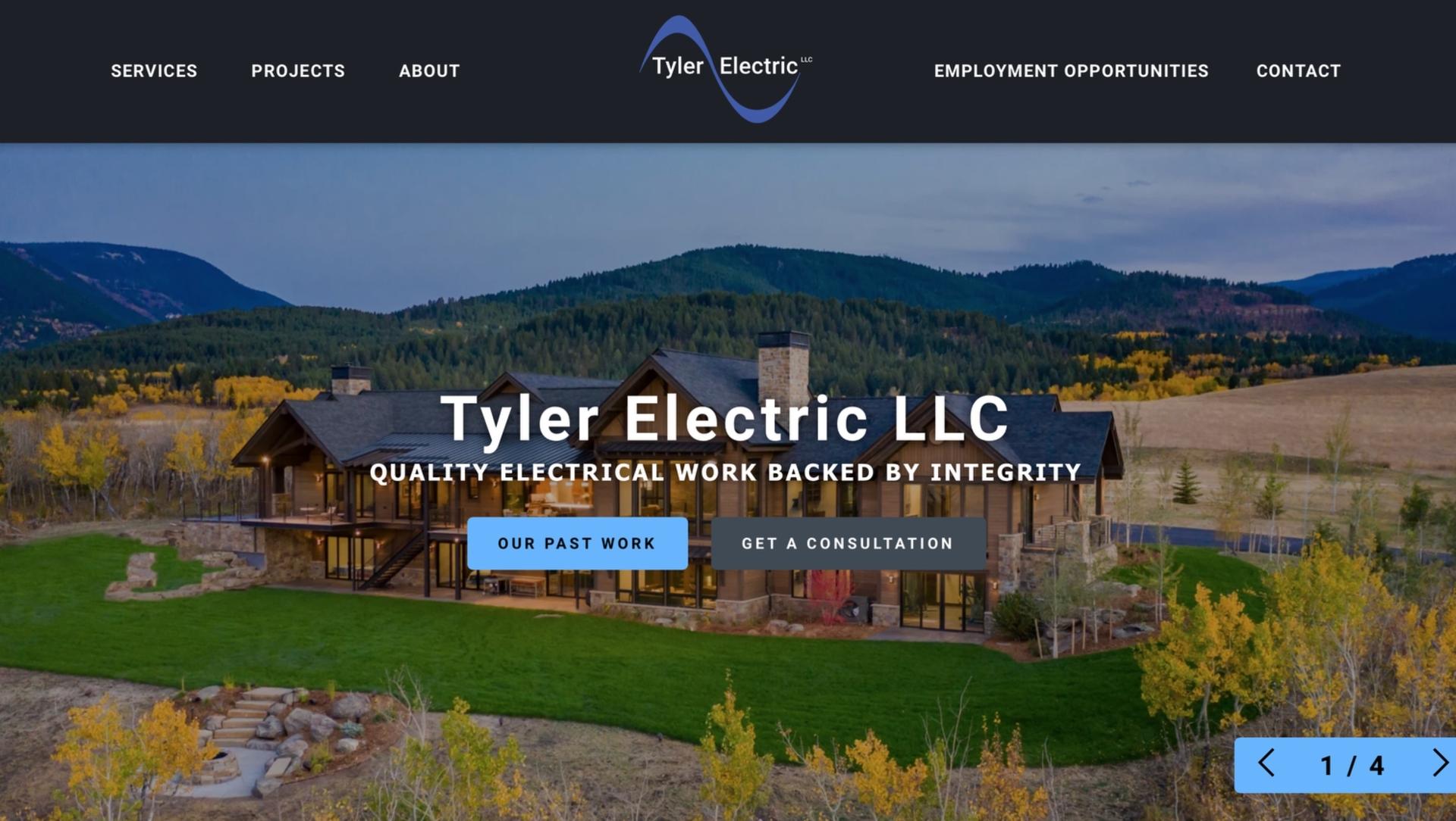 Tyler Electric LLC screen shot
