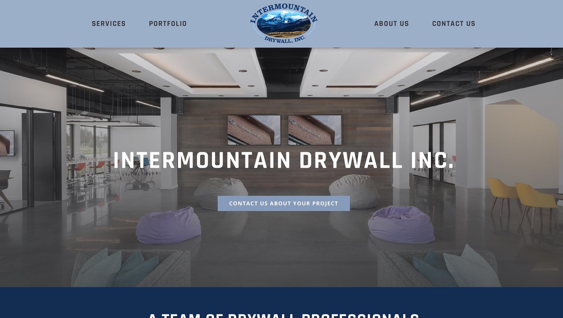Intermountain Drywall screen shot