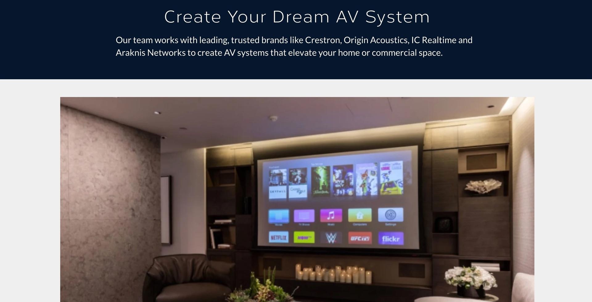 Elevate Integrated Home Page