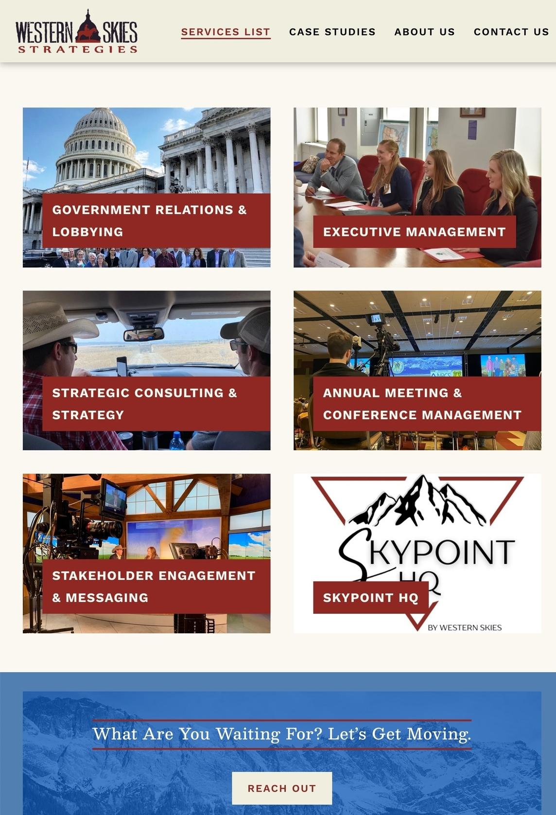 Services Page