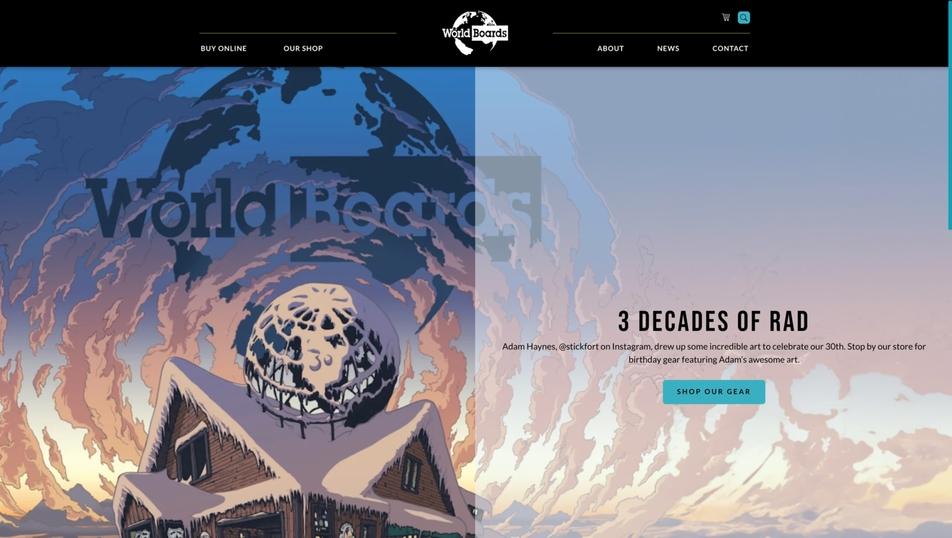 World Boards screen shot